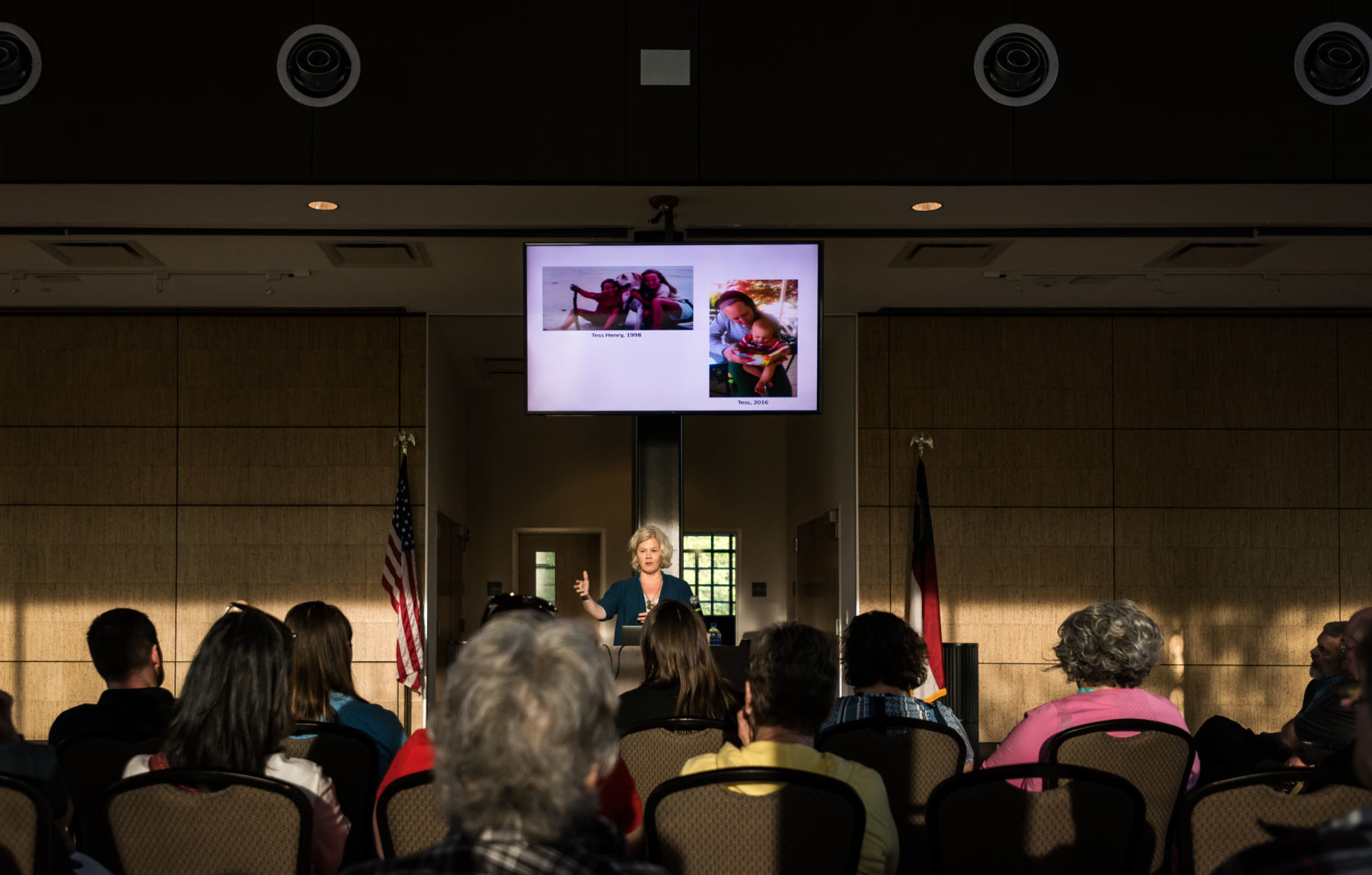 Beth Macy at Surry Community College